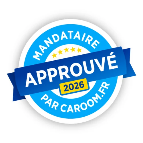 Mandataire approuvé 2026 par Caroom.fr